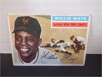 1956 TOPPS WILLIE MAYS #130 (CREASE)