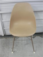 Mid-Century Style Plastic & Metal Student Chair