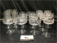 Etched Glassware-Marjorie Cambridge