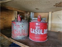 Vintage Gasoline Cans