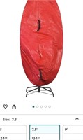 Elf Stor Premium Christmas Tree Cover Holiday Red