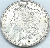 1896 Philadelphia Morgan Silver Dollar