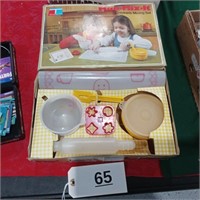 1979 Mini Mix-It Tupperware Toys Kids Playset