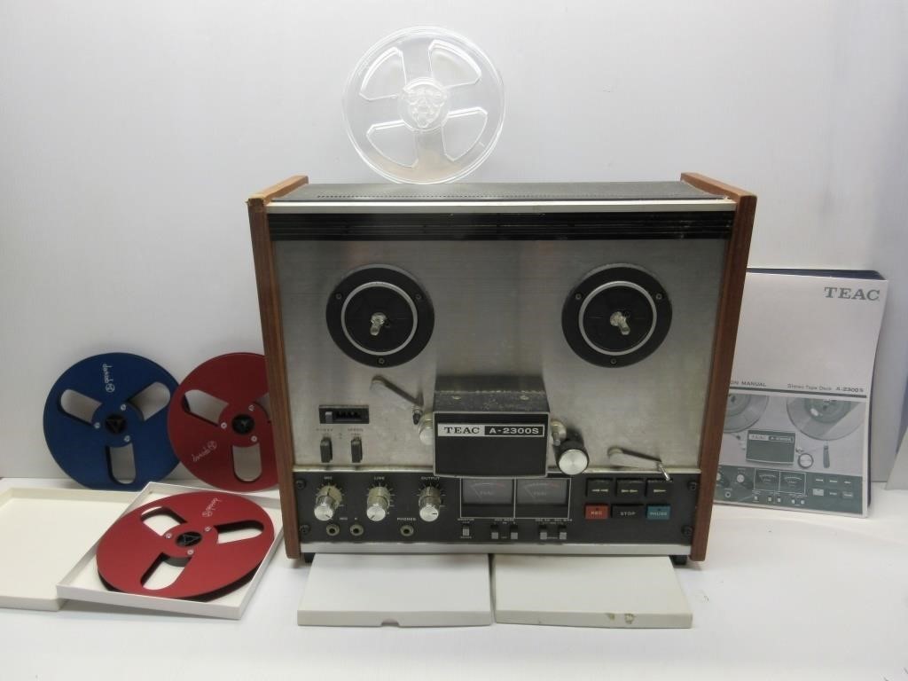 Teac A-2300S Stereo Real to Real Tape Deck