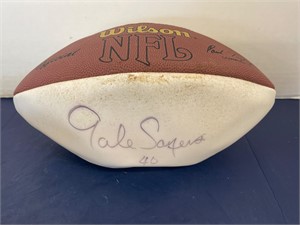 Gale Sayers Authentic Signed NFL Football