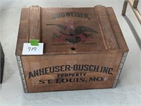 Budweiser Wooden Crate