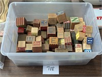 Wooden Alphabet Blocks