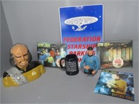 Star Trek lot that includes lidded cookie jar