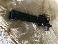 Receiver hitch with 2 inch ball