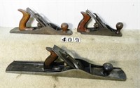 3 – Various bench planes, G-G+: Stanley Bailey