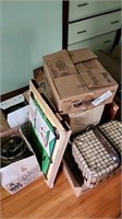 8 boxes of collectibles antiques etc-