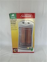 Infrared quartz heater