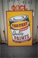 Tru-Test Quality Paints Sign