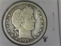 1914 Barber Quarter