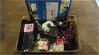 Office Supplies / Dice / Oil / Bungie Cords Lot
