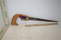 Small Hack Saw w/Wooden Handle