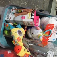 Carry bag, shop cart cover, infant activity toys