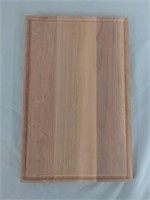 Cedar cutting board: new
