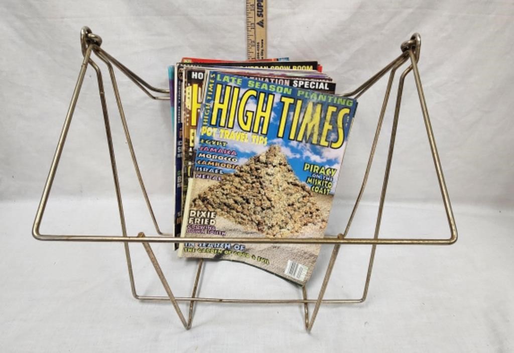 High Times Magazines & Rack