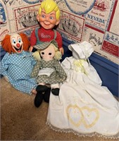 BEANY DOLL, CLOWN & OTHER