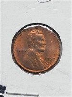 Uncirculated 1957-D Wheat Penny