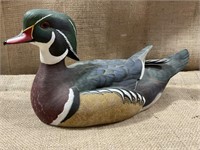 Heavier Wood Duck decoy from the Hadley Collection