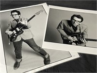 2 Elvis Costello Photographs, Keith Morris Estate