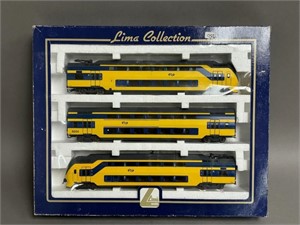 Boxed Set Lima HO Double Decker Train Unit