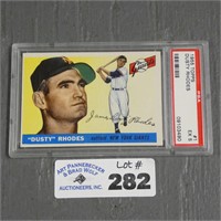 1955 Topps Dusty Rhodes PSA Graded 5 Card