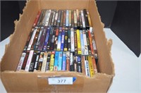Box of DVD's