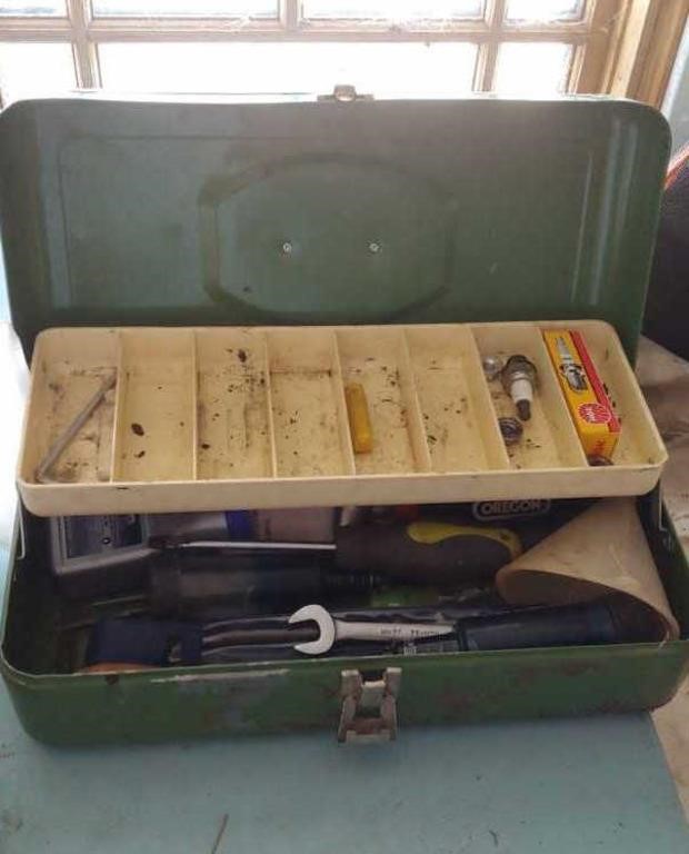 Tackle Box With Tools