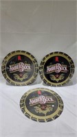 3 new sealed 12 inch metal beer signs