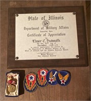 Military Awards and Patches