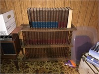 Bookshelf w/ Encyclopedias