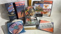 Assorted  Illini DVD’s and CD’s