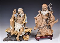 Group of 2 Porcelain Figures