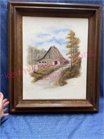 Barn painting (unsure of painter)