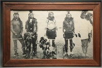 Indian Warriors Framed Print