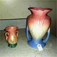 (2) Hull Pottery Vases