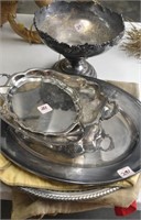 6 PIECES OF SILVER PLATE