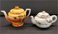 Pair of Miniature Childs Teapots