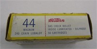 50 Rounds of .44 Magnum Ammo- NO SHIPPING