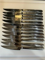 13 Henckles Steak Knives