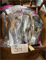 Large lot of Assorted Silverware