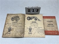 Case Manual, parts catalogs