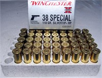 45 pcs. 38 special cartridges