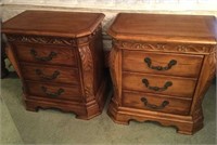 Carved Night Stands
