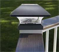 Project Source 4x4in LED Outdoor Post Cap Light