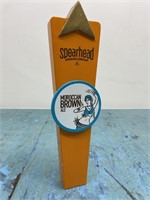 Spearhead Moroccan Brown Ale Draught Tap Handle