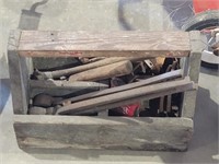 Wood Tool Carrier W/Tools
